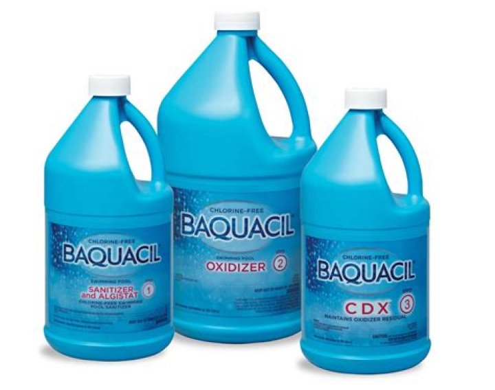 How do you use Baquacil pool chemicals
