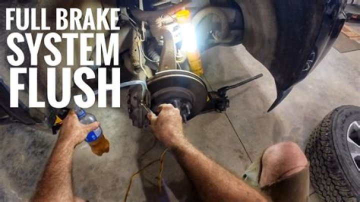 How often do I need a brake system flush