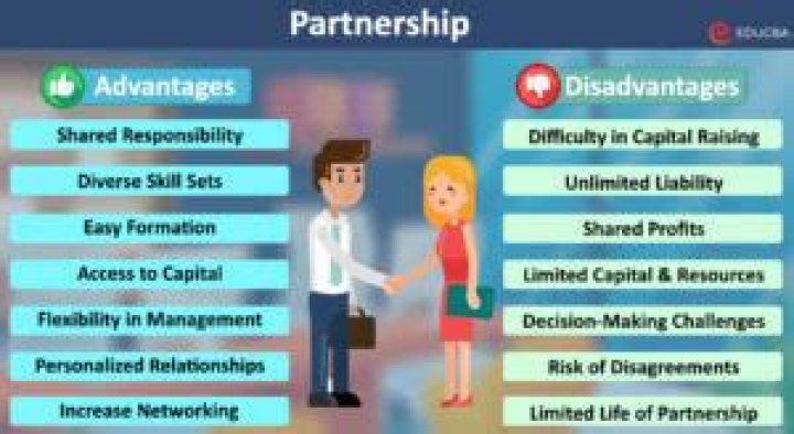 What are the advantages and disadvantages of a general partnership